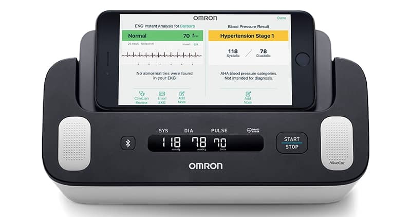 BP Monitor and EKG (Omron BP7900)